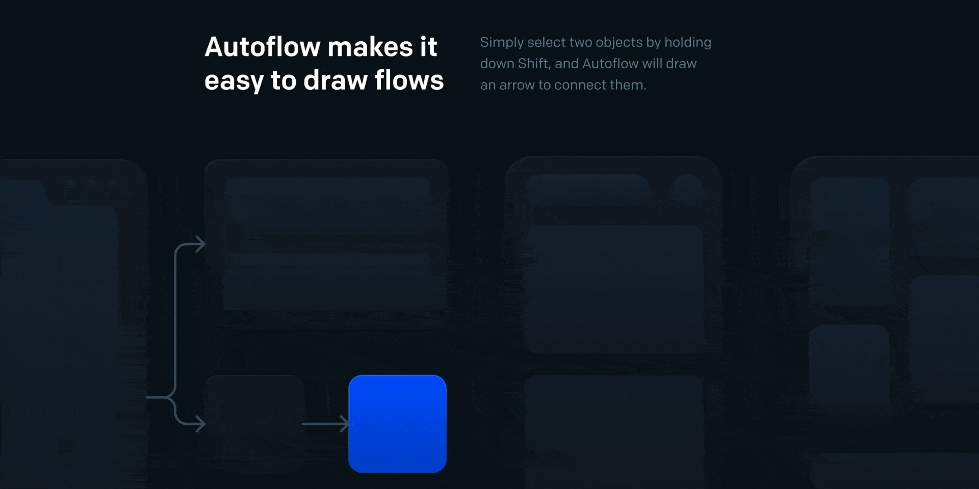 A gif of Autoflow figma plugin - wedoflow