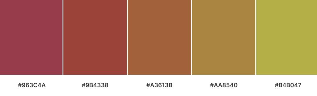 Analogous color scheme