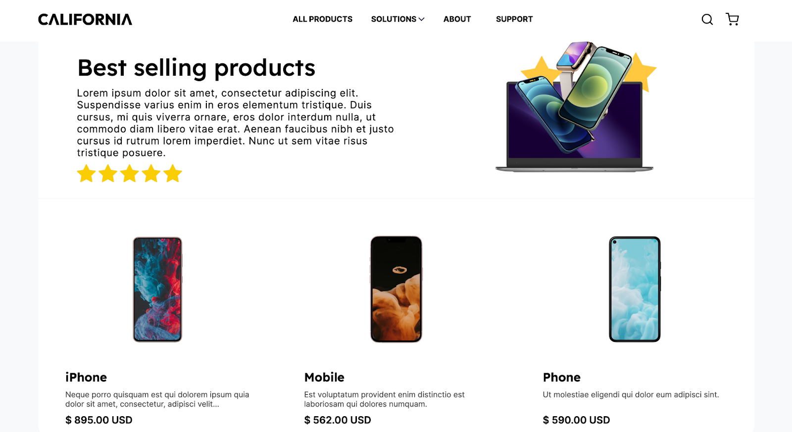 Webflow e-commerce, weblfow template, wedoflow