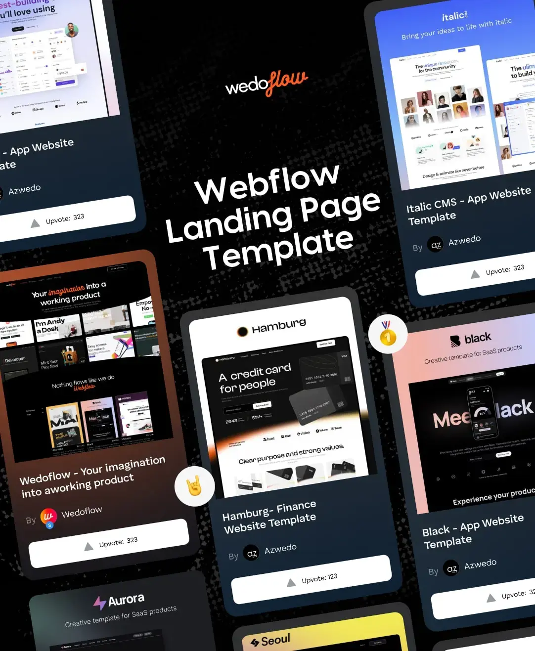Webflow Landing Page Template – The Game Changer