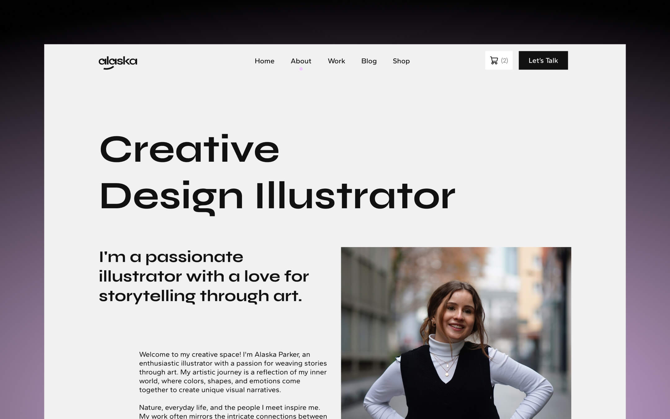Alaska - Responsive Webflow Template - Design Category