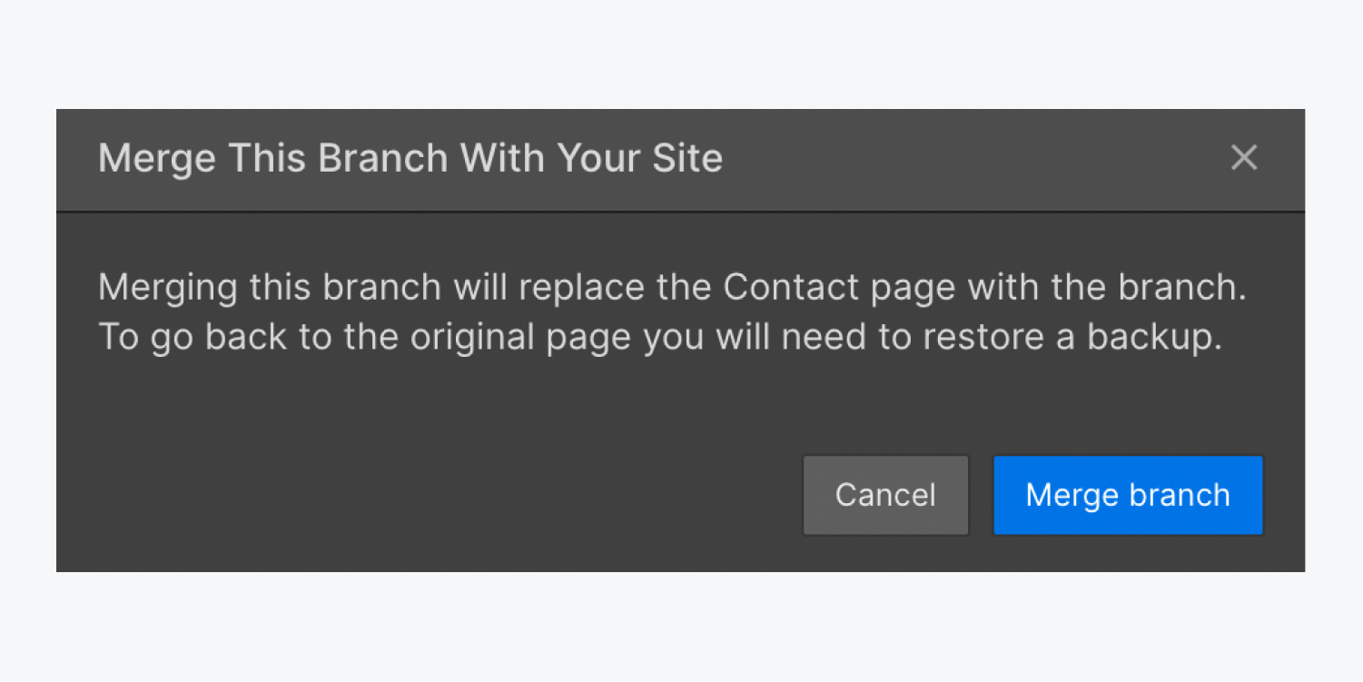 merge this branch with your site in webflow - Wedoflow