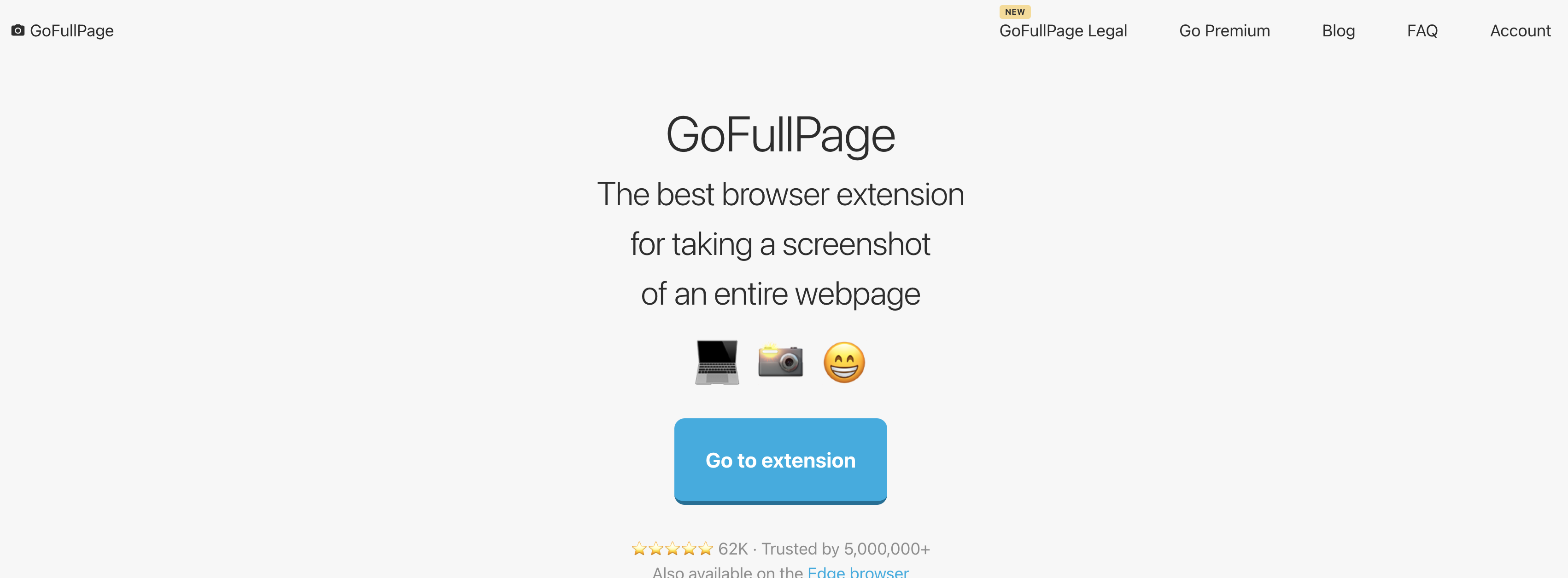 A screenshot of the GoFullPage chrome extension