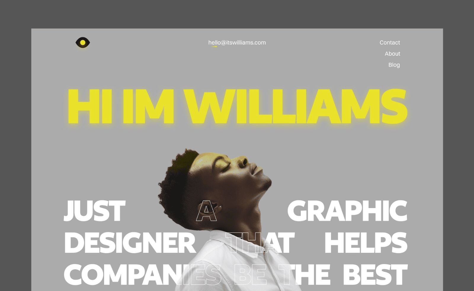 Webflow portfolio website template Miami - Wedoflow