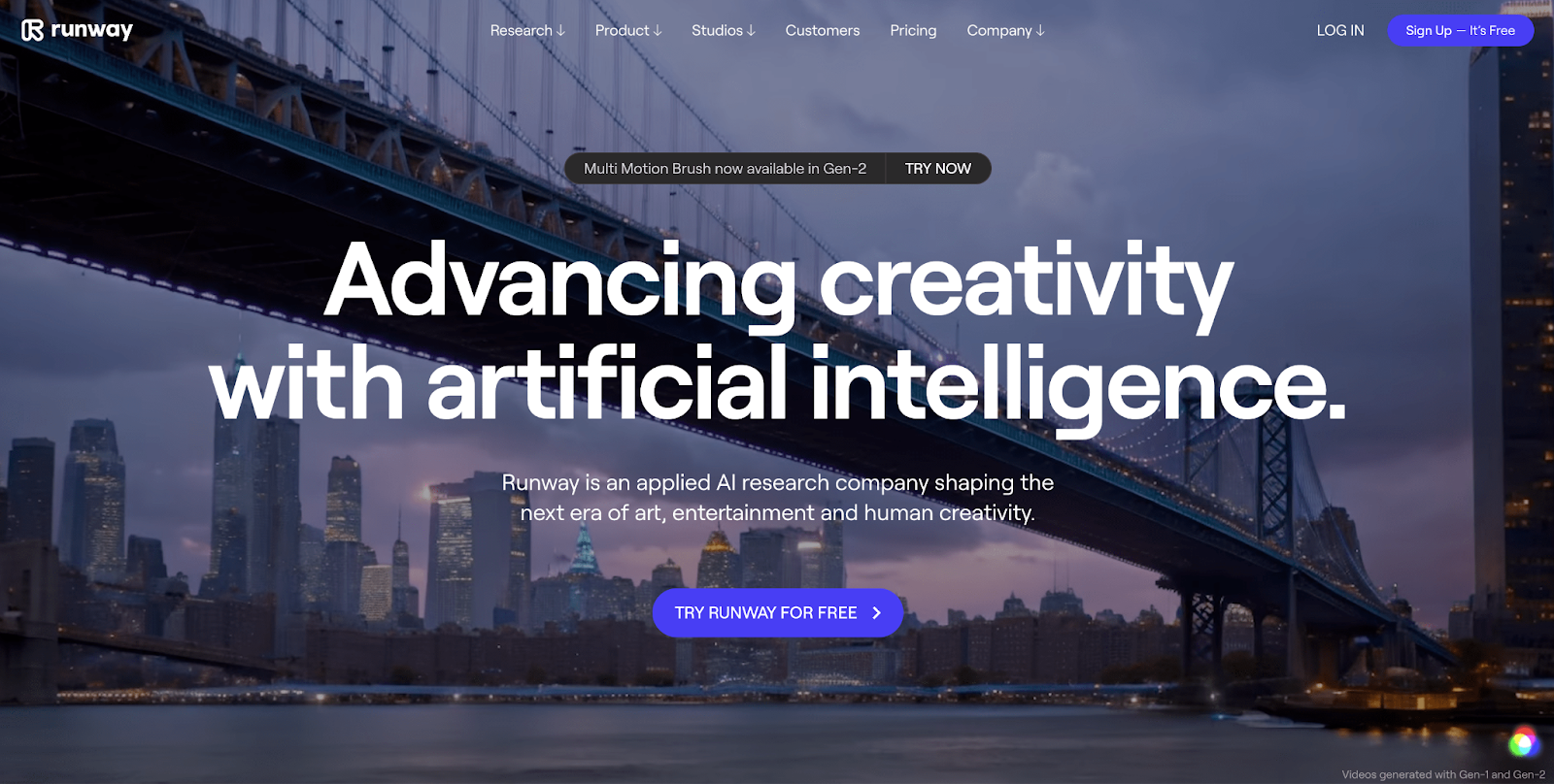 RunwayML — AI animation software