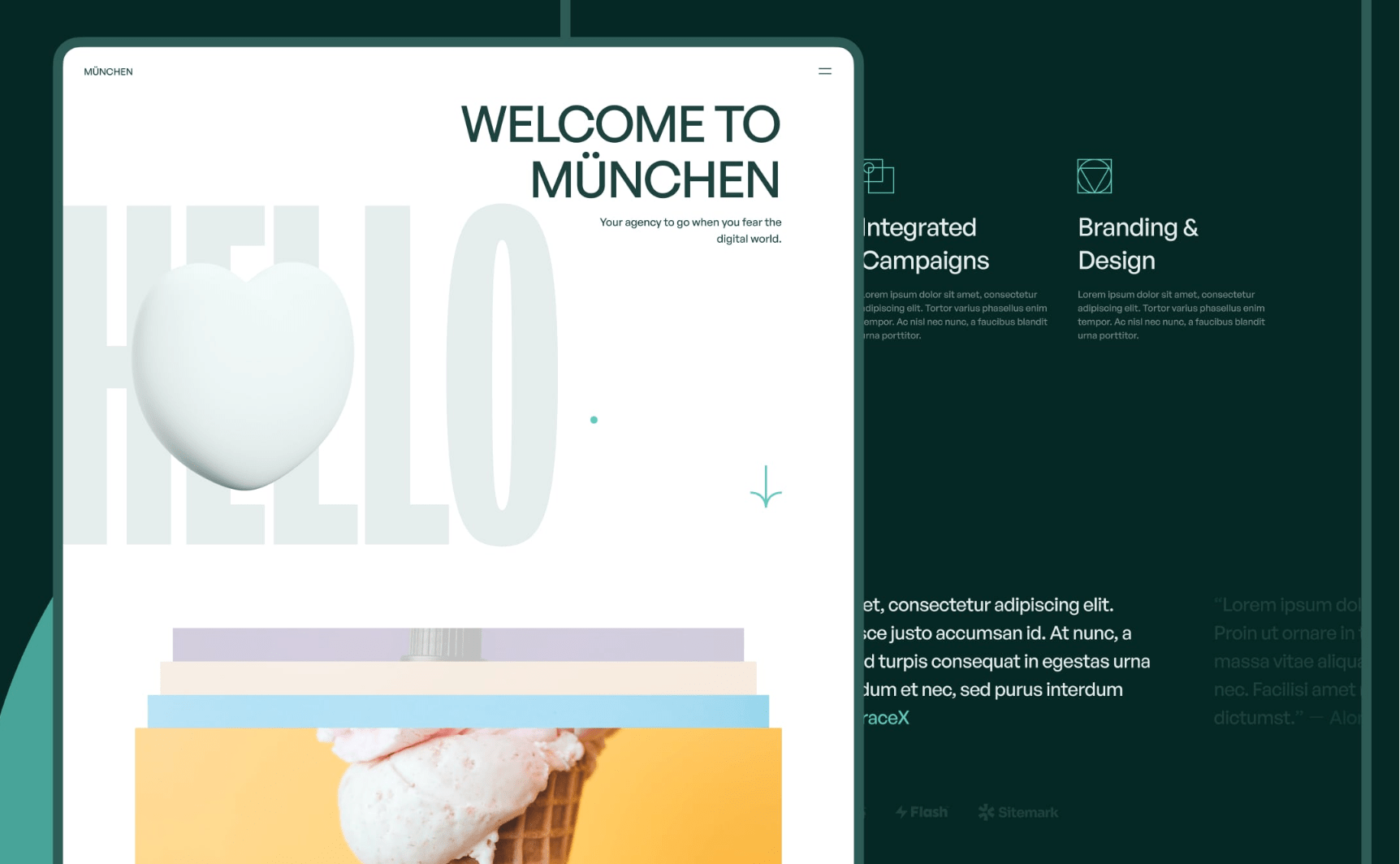 Wedoflow - Webflow Portfolio Template Munchen