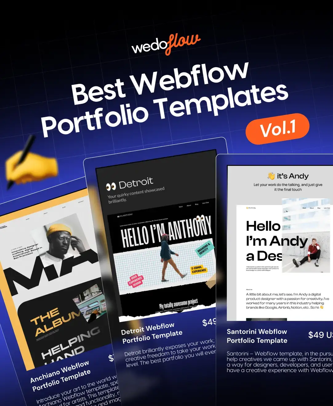 15 Best Webflow Portfolio Templates for Creatives (2026)