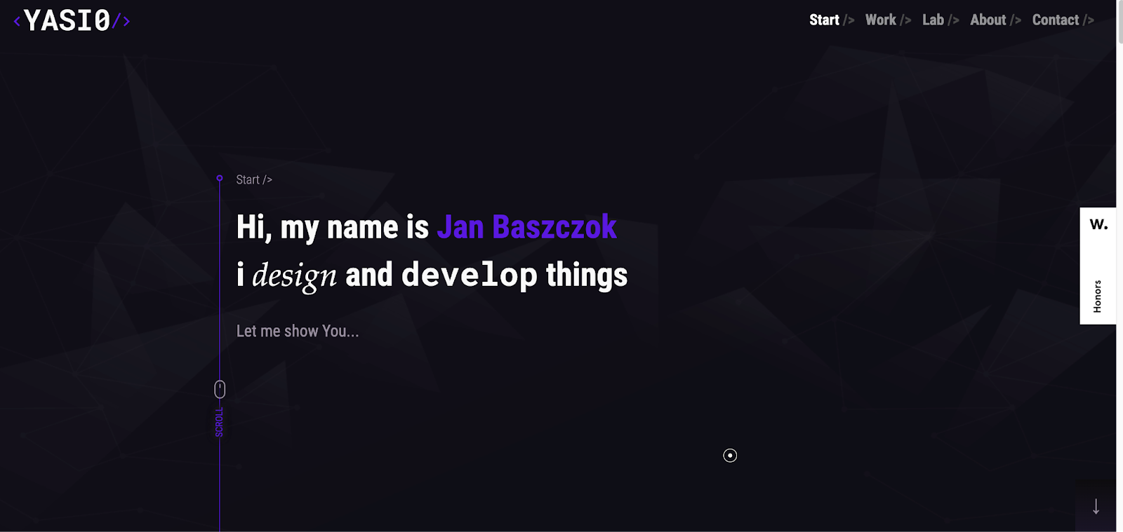 Webflow Portfolio Template, Jan's Personal Portfolio, Personal Website
