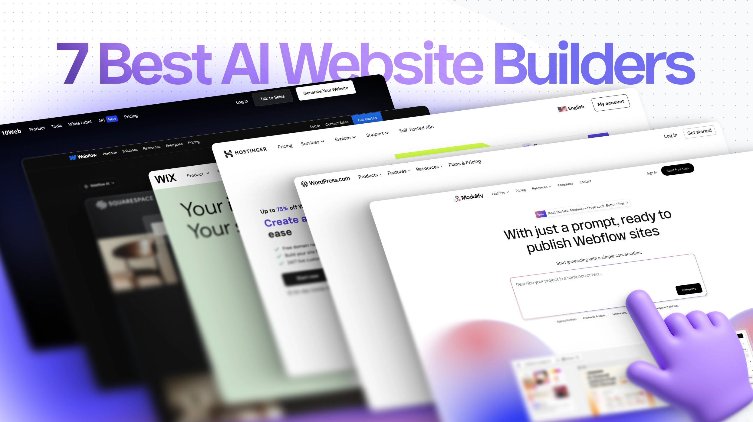 7 Best AI Website Builders for Designers in 2026 (Ranked)