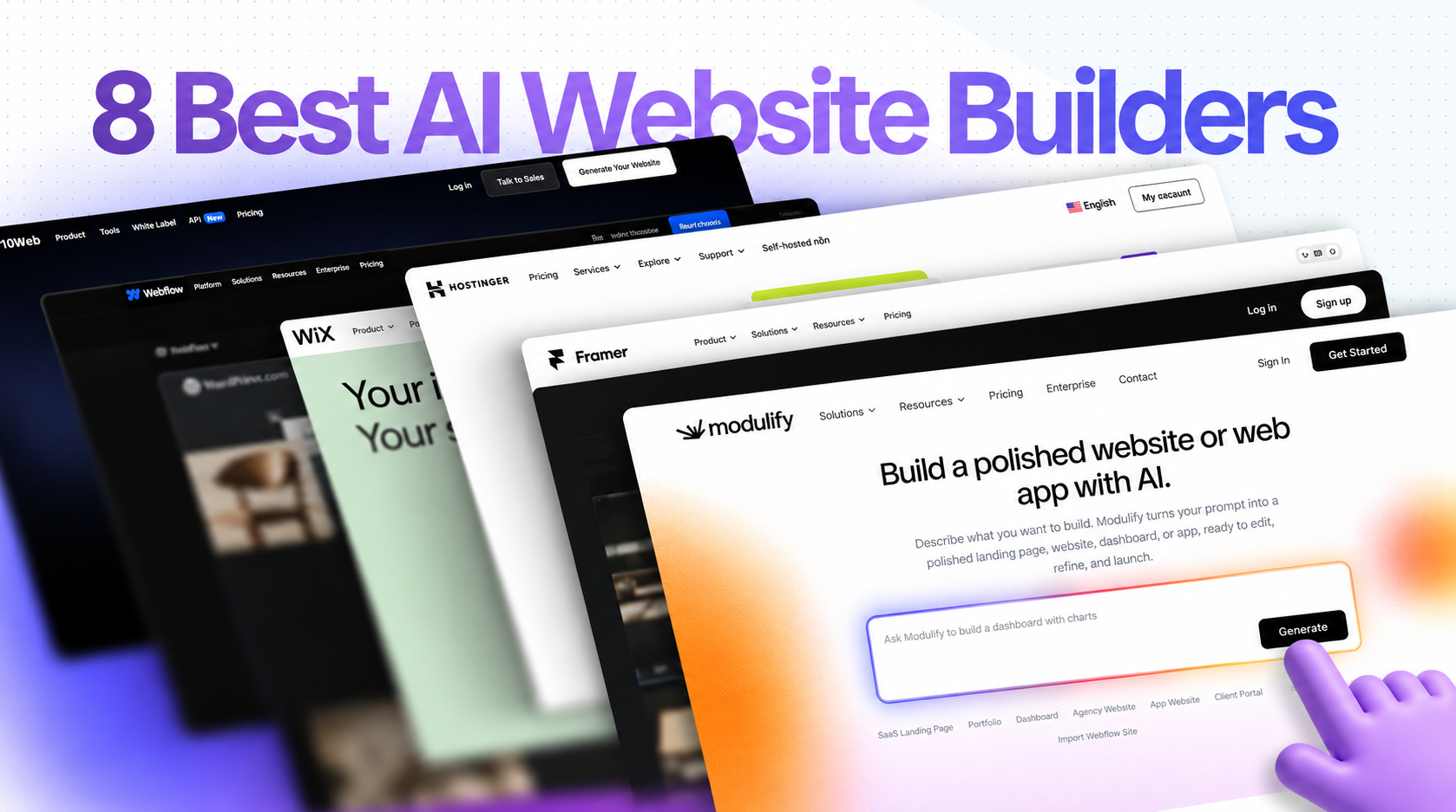8 Best AI Website Builders for Designers in 2026