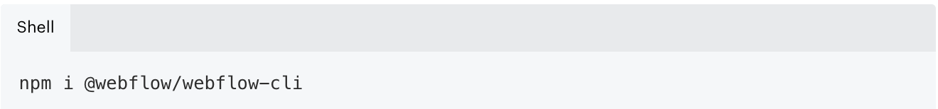 picture of npm module code 