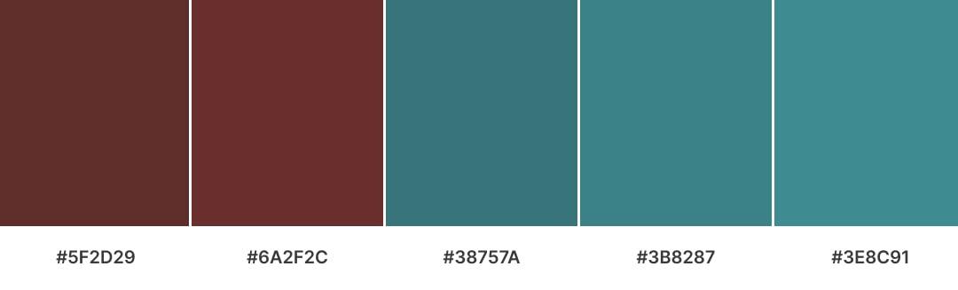 Complementary color scheme 