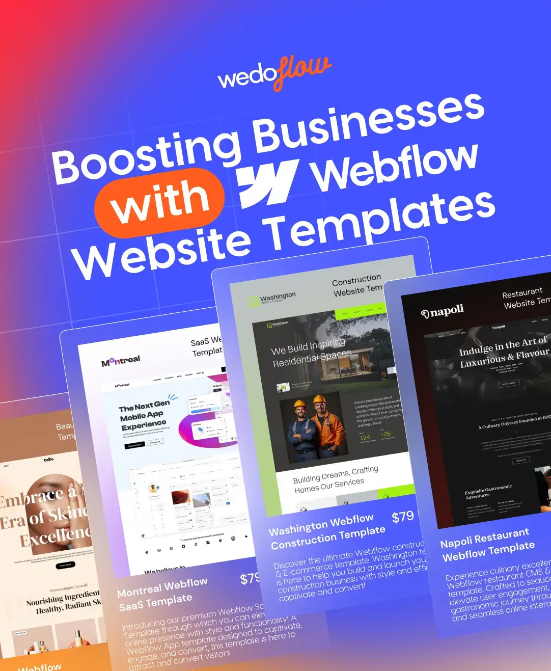 Boost Your Business with Webflow Website Templates