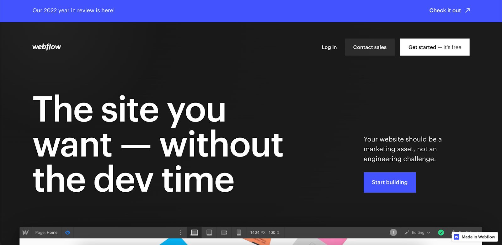 Webflow is the no-code web development platform that many designers use nowadays for developing projects of all sizes and across all industries.