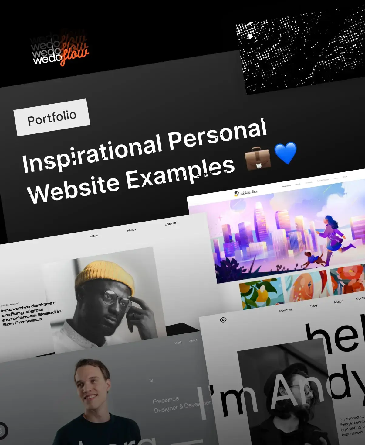 30+ Best Portfolio Website Examples for Inspiration (2026)