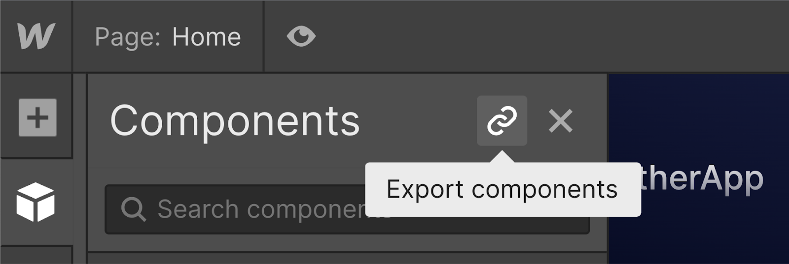 Exporting components in Webflow – Wedoflow