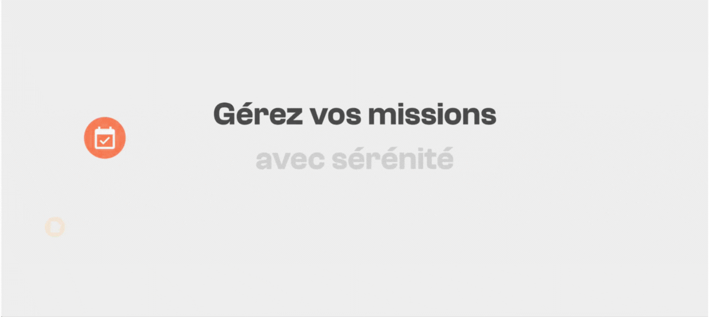 A gif showing the animations on the homepage of Passtech website