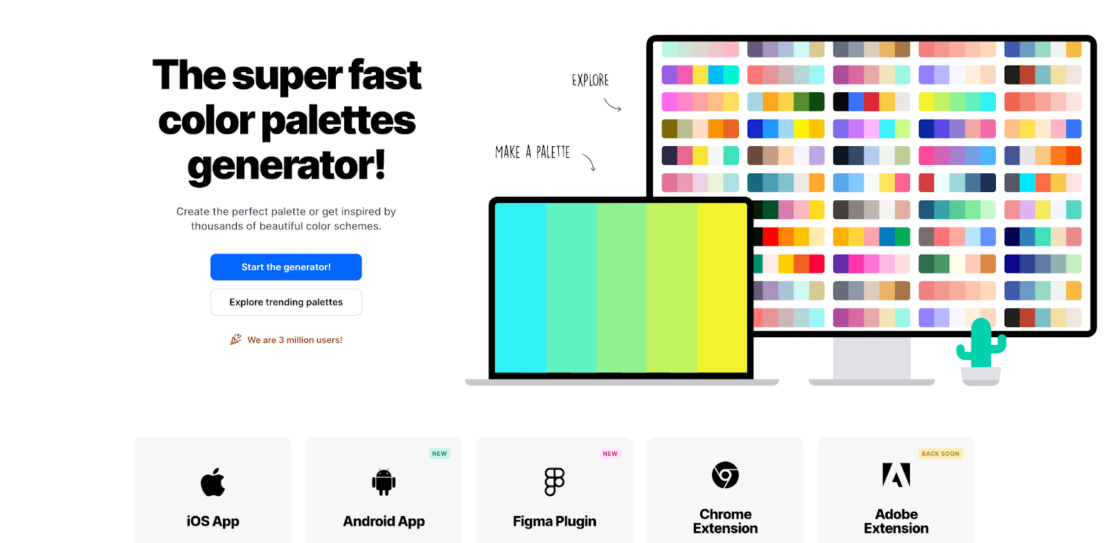 Coolors is a platform that helps designer to combine colors for their projects. It is a reliable and handy resource for many designers.