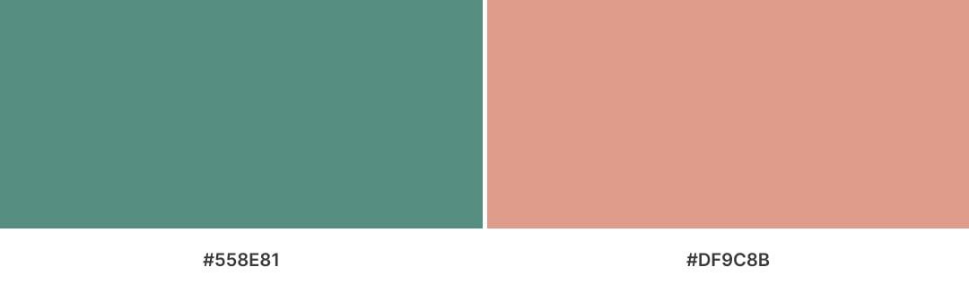 aesthetics color combination for web design