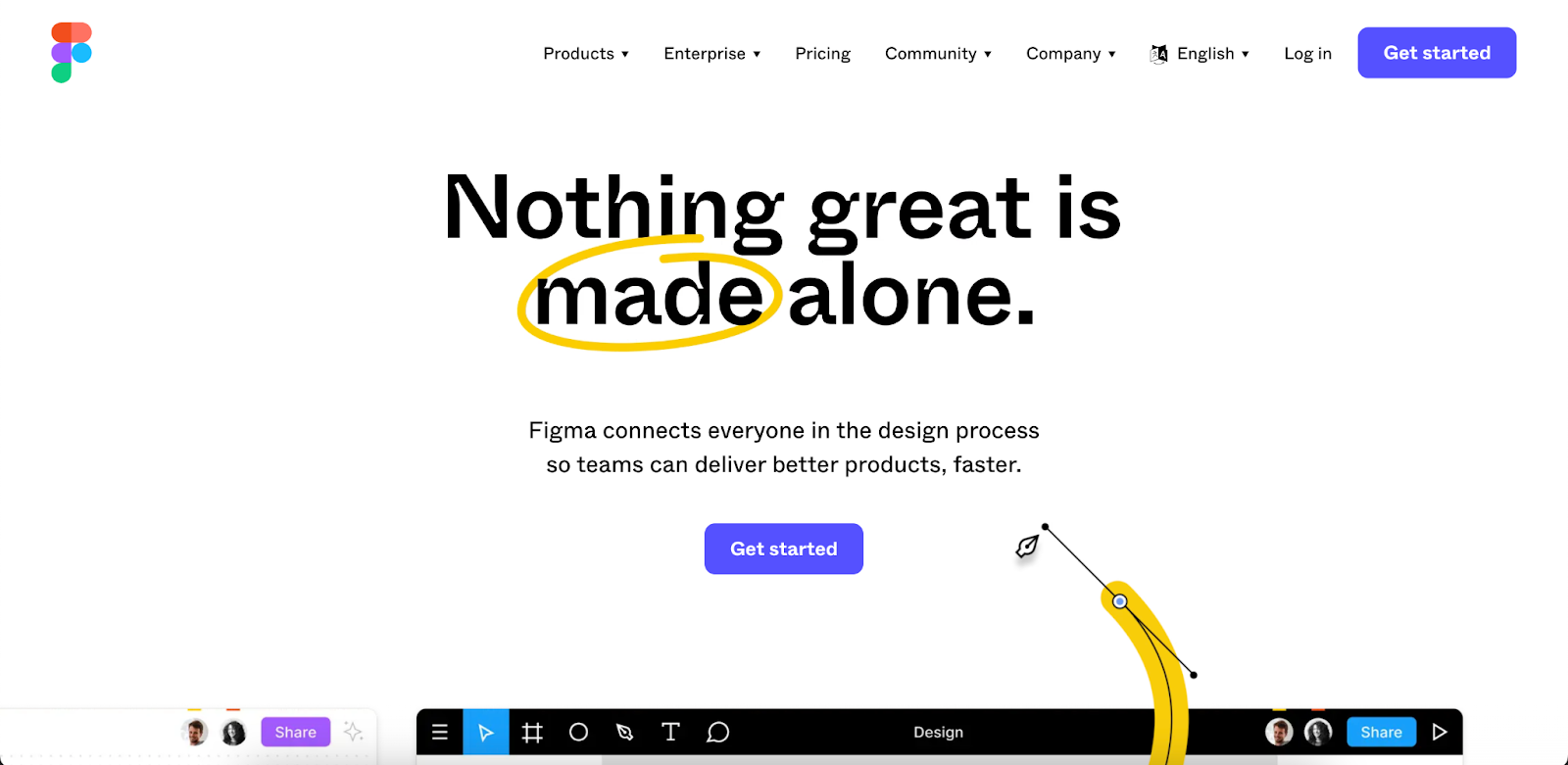 Figma tool for web designers to kickstart projects of all types and sizes