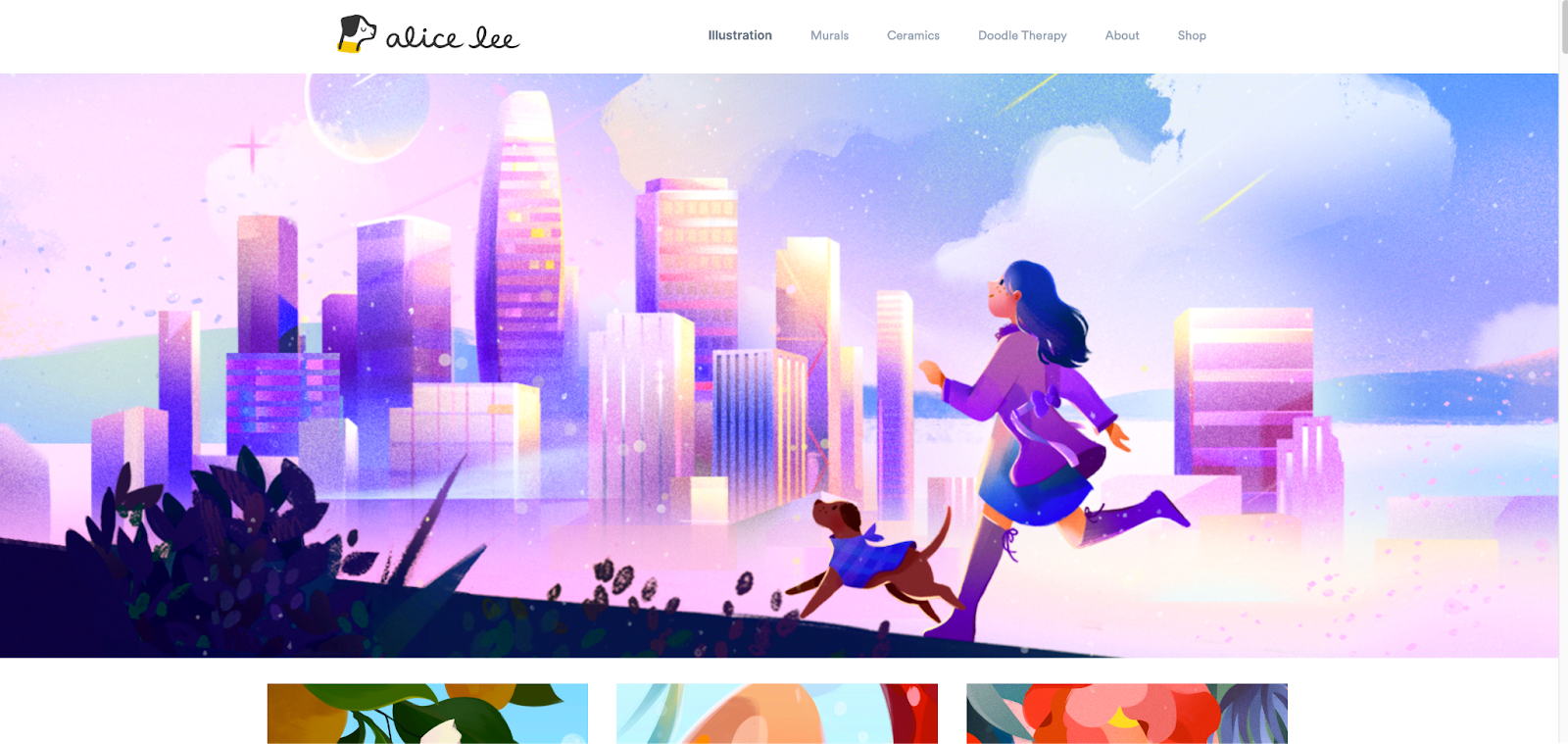 Alice Lee's Webflow Portfolio Template, Alice Lee's Personal Portfolio, Personal Website 