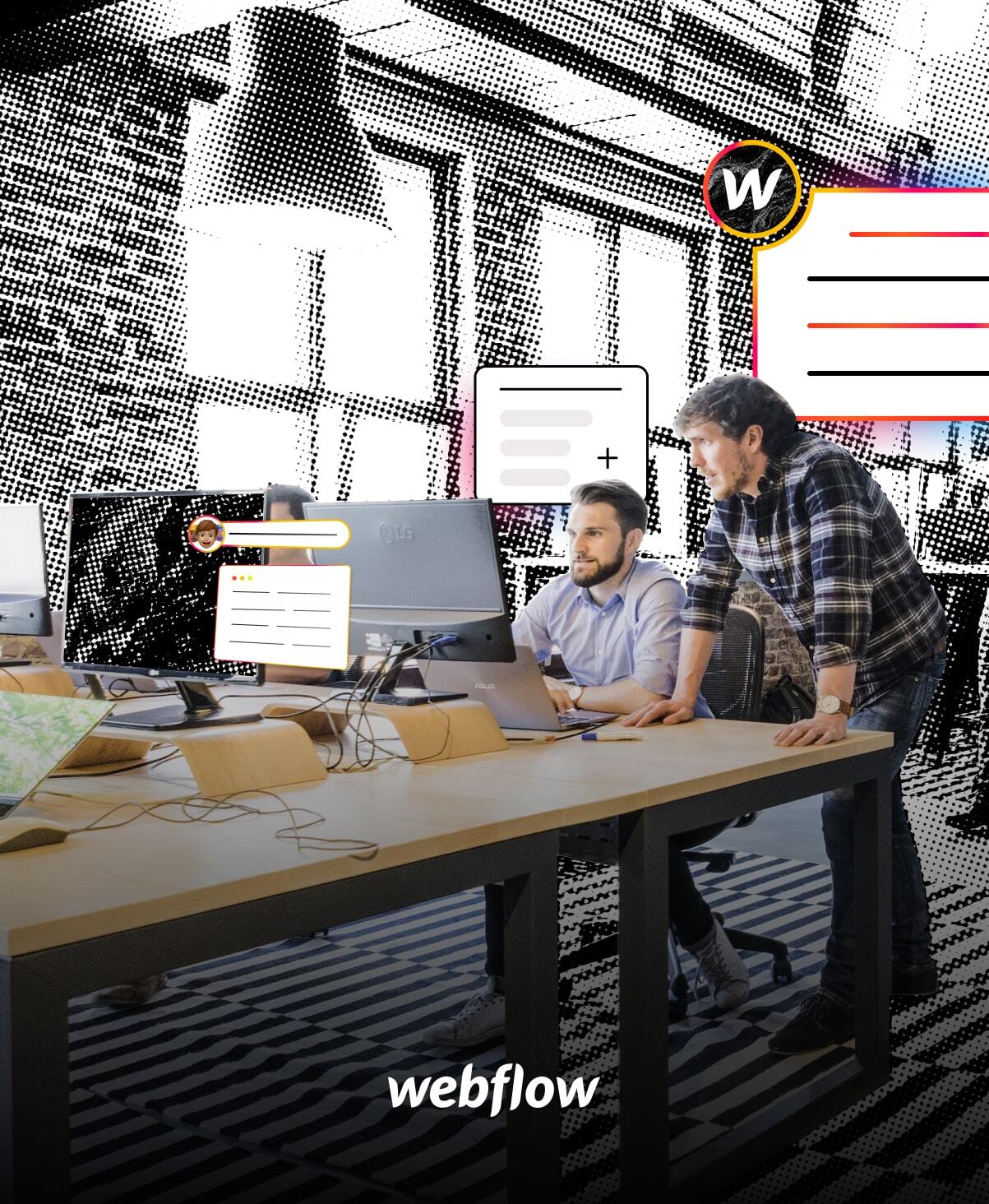 Examples of startup sites built in Webflow