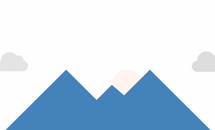 A CSS animation example showing the sun and clouds moving