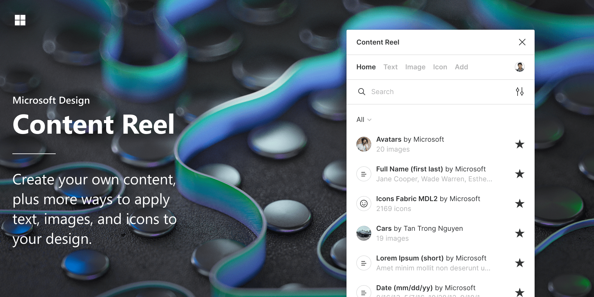 An image of Content Reel figma plugin - wedoflow